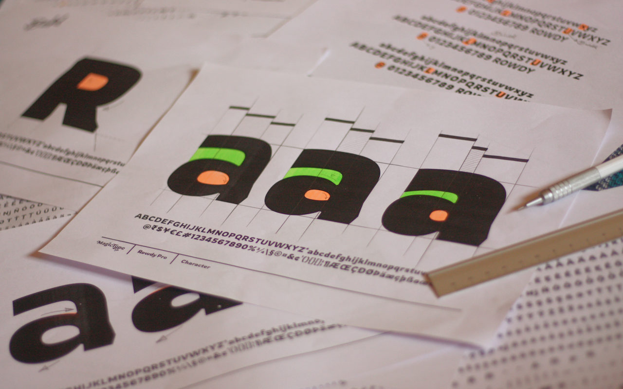 Rowdy Pro Font Family插图10