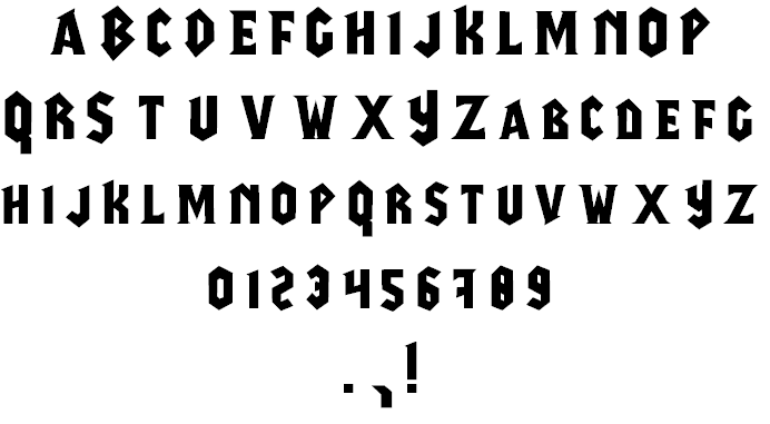 warcraft font插图1