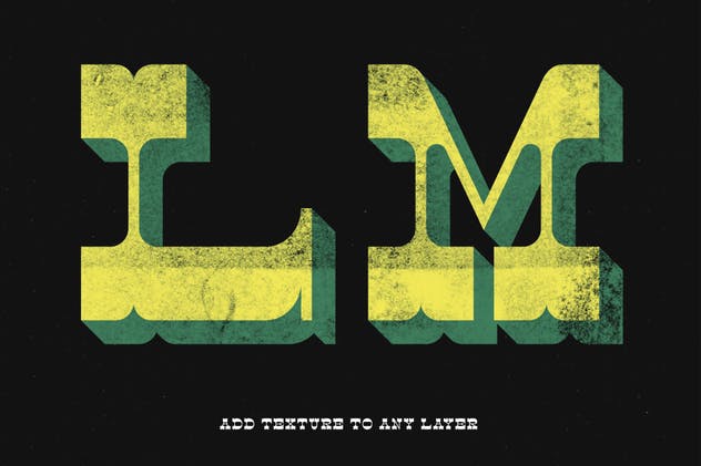 复古凸版印刷衬线字体 Circus Freak Font插图(5)