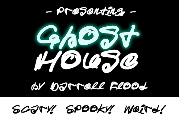 Ghost House font插图 Ghost House font插图