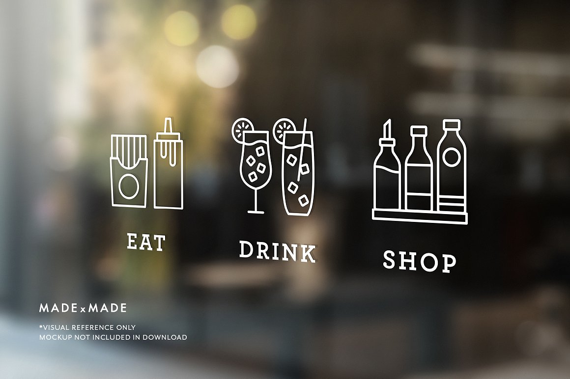 秀色可餐的餐饮类线形矢量图标下载[ai,eps,png,svg,pdf]插图(6)