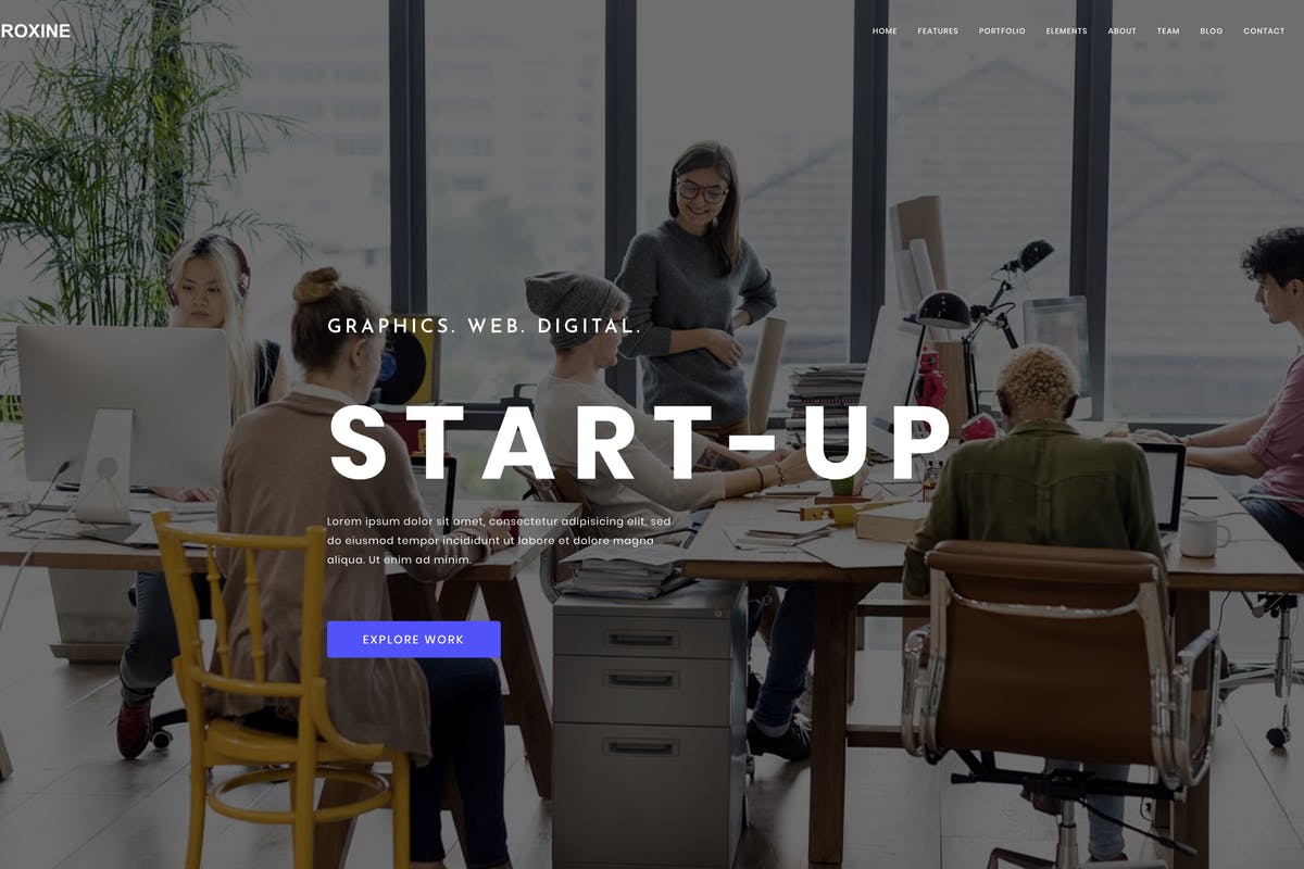 商业合作商务咨询多用途HTML模板素材库精选 Corporate MultiPurpose HTML Template for Business插图