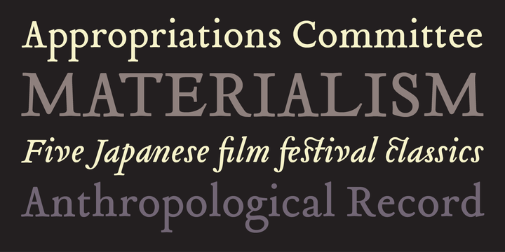 Tribute Font Family插图1