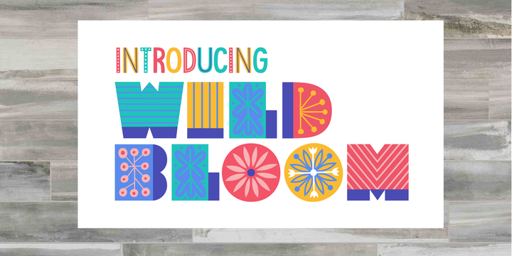 Wild Bloom Font Family插图1