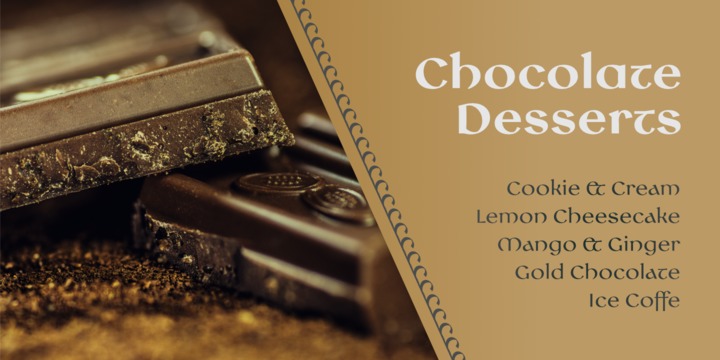 Diocletian Typeface Font插图4