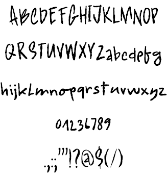 Fearsome DEMO font插图1 Fearsome DEMO font插图1