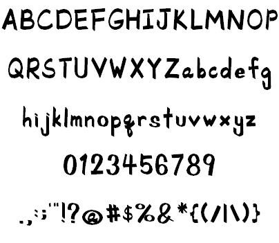 SchoolRules font插图3