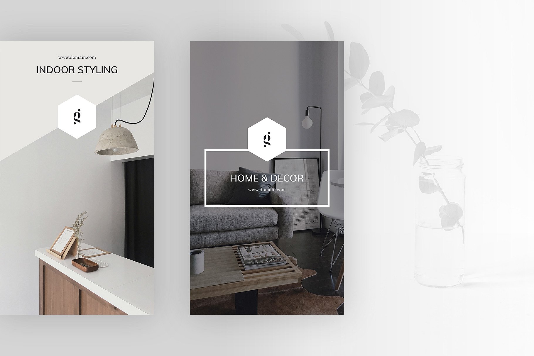 社交媒体文章贴图模板素材库精选素材 Decor PSD Instagram Stories插图(6)