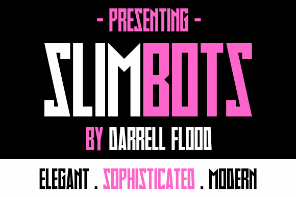 Slimbots font插图 Slimbots font插图
