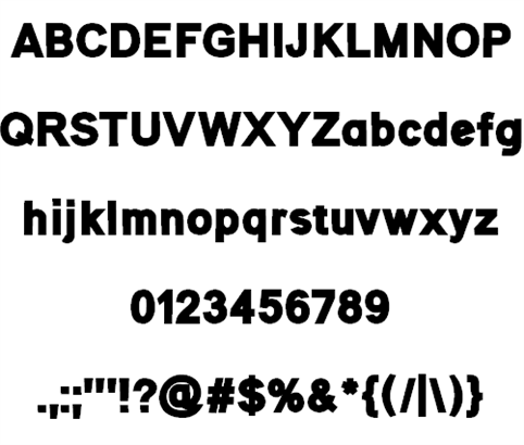 Stroud font插图1 Stroud font插图1