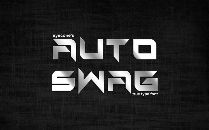 Auto Swag font插图2