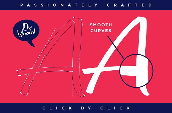 Bigger Love – Clean Handwriting Font插图1