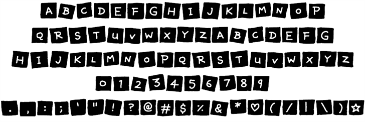 Lovely Notes font插图1 Lovely Notes font插图1