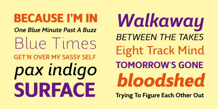 Blond Font Family插图3