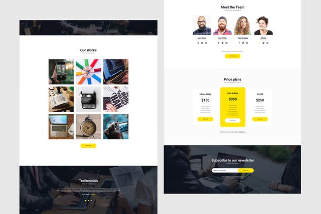 企业商务多用途响应式Muse模板素材库精选 SmArty – Multipurpose Responsive Muse Template插图(2)