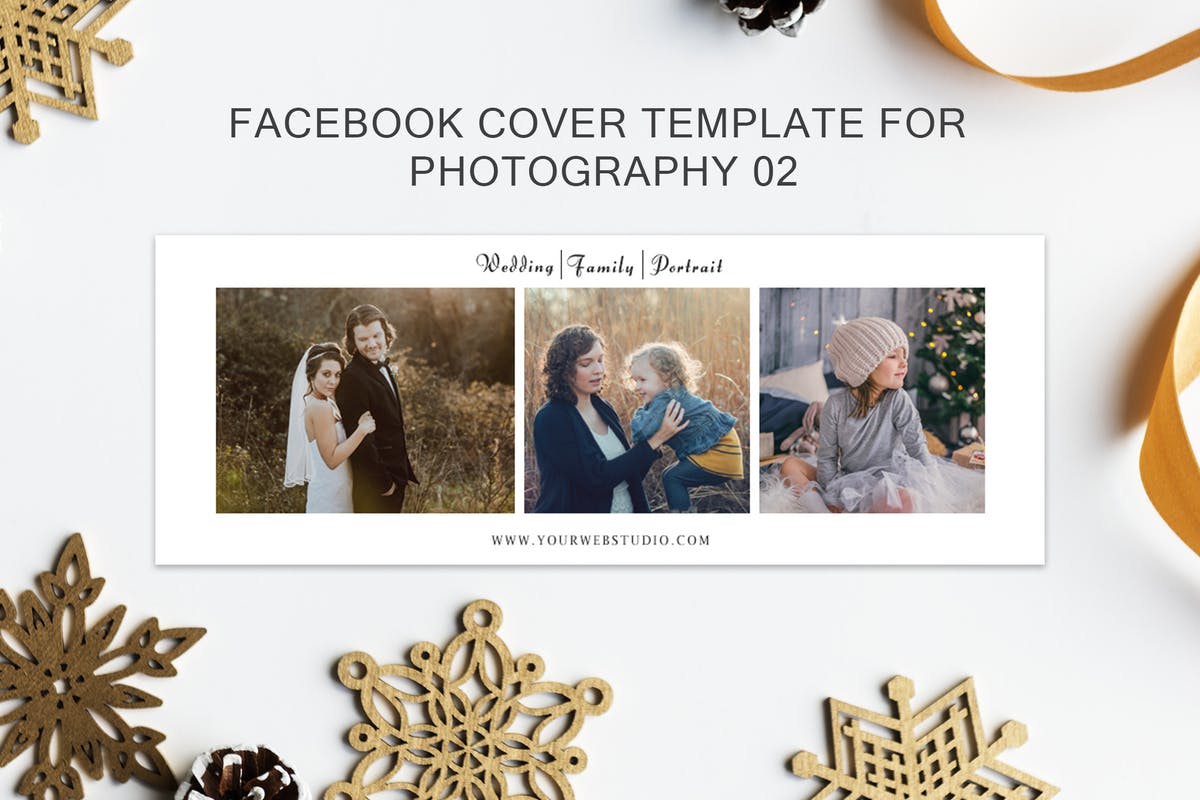 3款Facebook摄影图片封面设计模板素材库精选 3 Facebook Cover for Photography插图