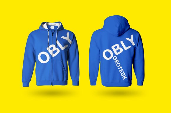 Obly Grotesk Font插图1