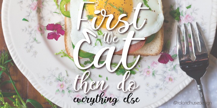 Italian Breakfast Font插图