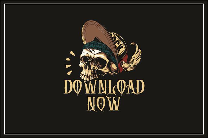 DEATH CROW font插图 DEATH CROW font插图