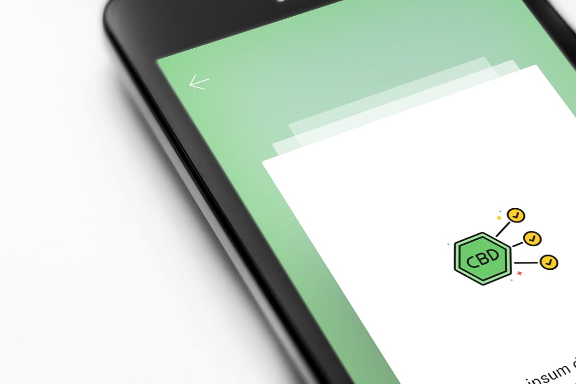 62枚CBD大麻烟油矢量素材库精选图标 62 CBD Oil Icons插图(5)