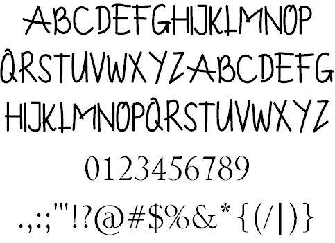 FORGOTTEN font插图1 FORGOTTEN font插图1