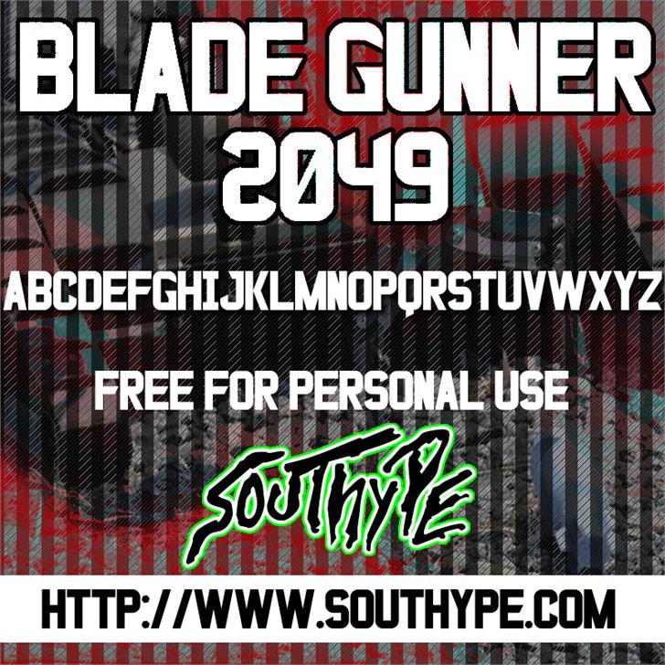 Blade Gunner 2049 St font插图 Blade Gunner 2049 St font插图