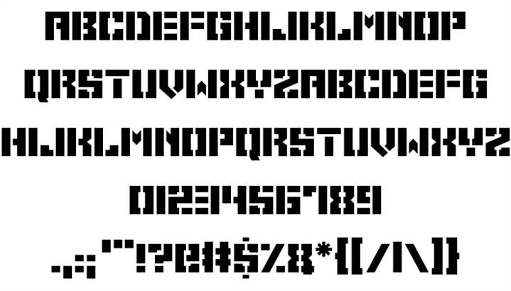 Space Cadets font插图1 Space Cadets font插图1