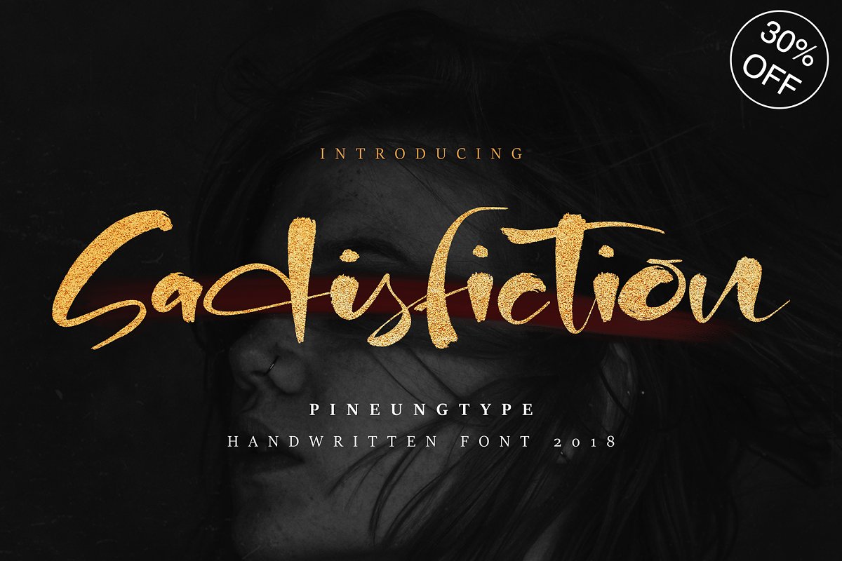 Sadisfiction Font插图