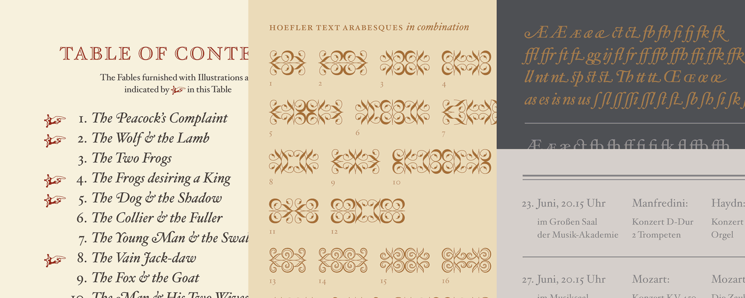 Hoefler Text Pro 2018 Font Family插图2