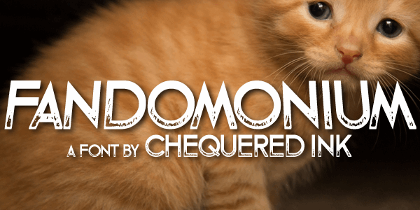 Fandomonium font插图 Fandomonium font插图