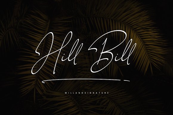 Millano // Signature Font插图1