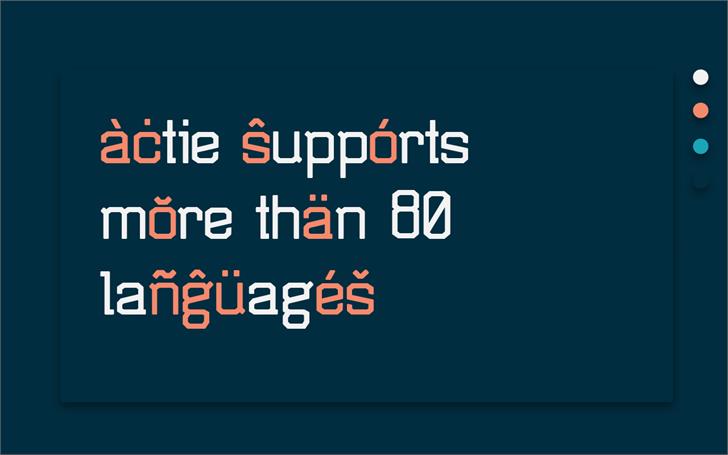 TSG Actie font插图3 TSG Actie font插图3