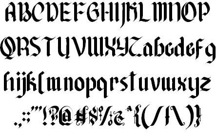 Afterkilly font插图8 Afterkilly font插图8