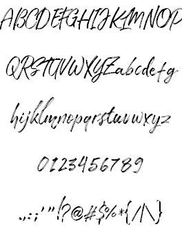 Take Easy DEMO font插图2