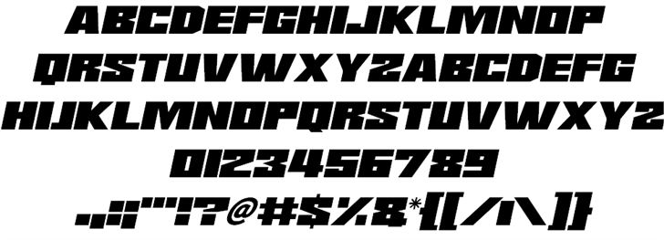 Saturn 3 font插图2 Saturn 3 font插图2