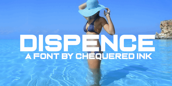 Dispence font插图 Dispence font插图