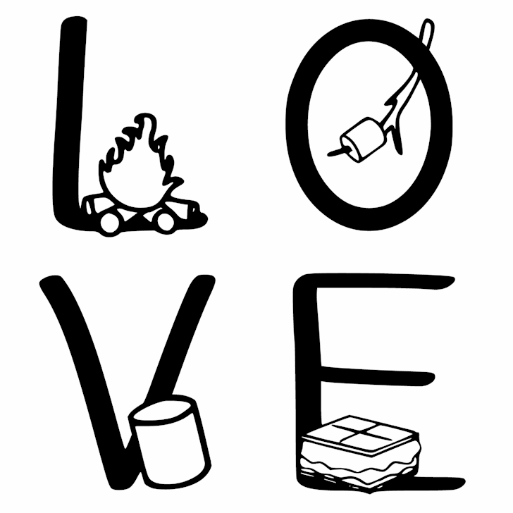 Ks I Love You Smore font插图1