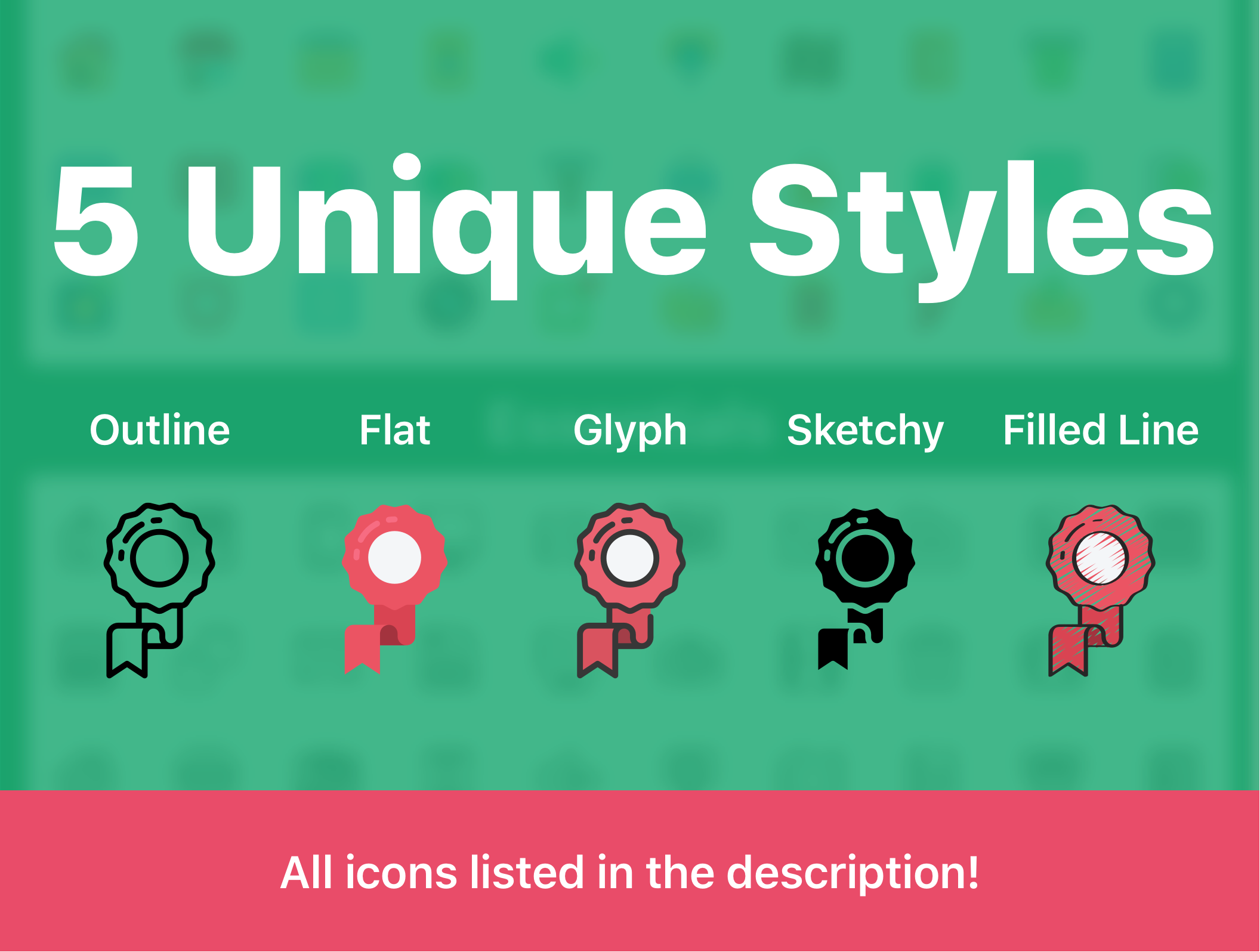 素材库下午茶:250枚Web&APP设计必备素材库精选图标素材合集插图(1)