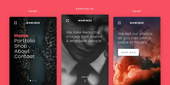 Nominee Font Family插图3