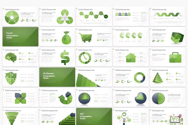 新能源企业/项目介绍PPT模板素材下载 MAXIMUS – Multipurpose PowerPoint Presentation插图(4)