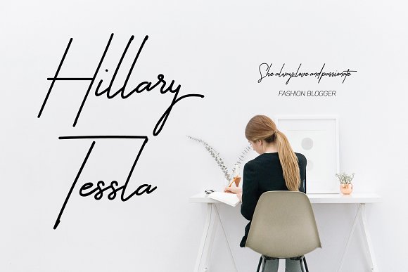 Surfshirt Signature Font插图1