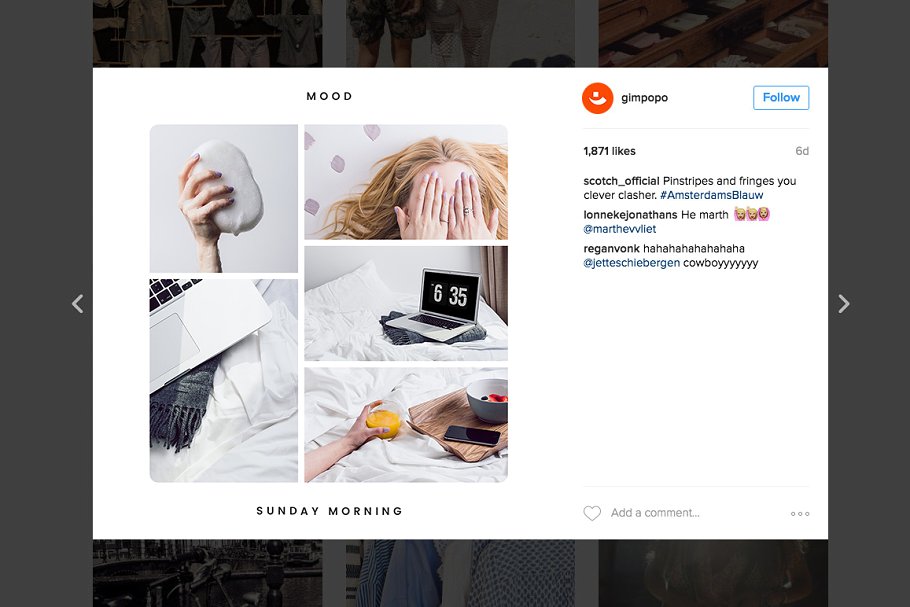 新纪元的风格社交媒体&博客贴图模板素材库精选 Social Media Handler Kit Vol. 4插图(3)