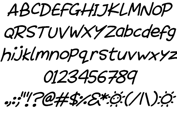 Sunshiny font插图2 Sunshiny font插图2