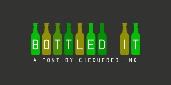 Bottled It font插图 Bottled It font插图