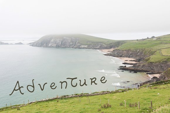 Ireland / hand lettered font插图3