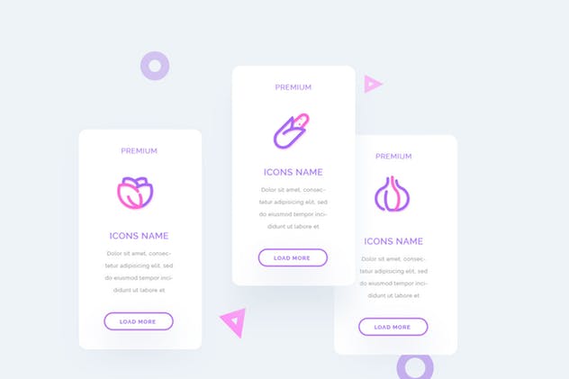 创意蔬菜矢量图标素材 UICON Vegetable Icons插图(4)