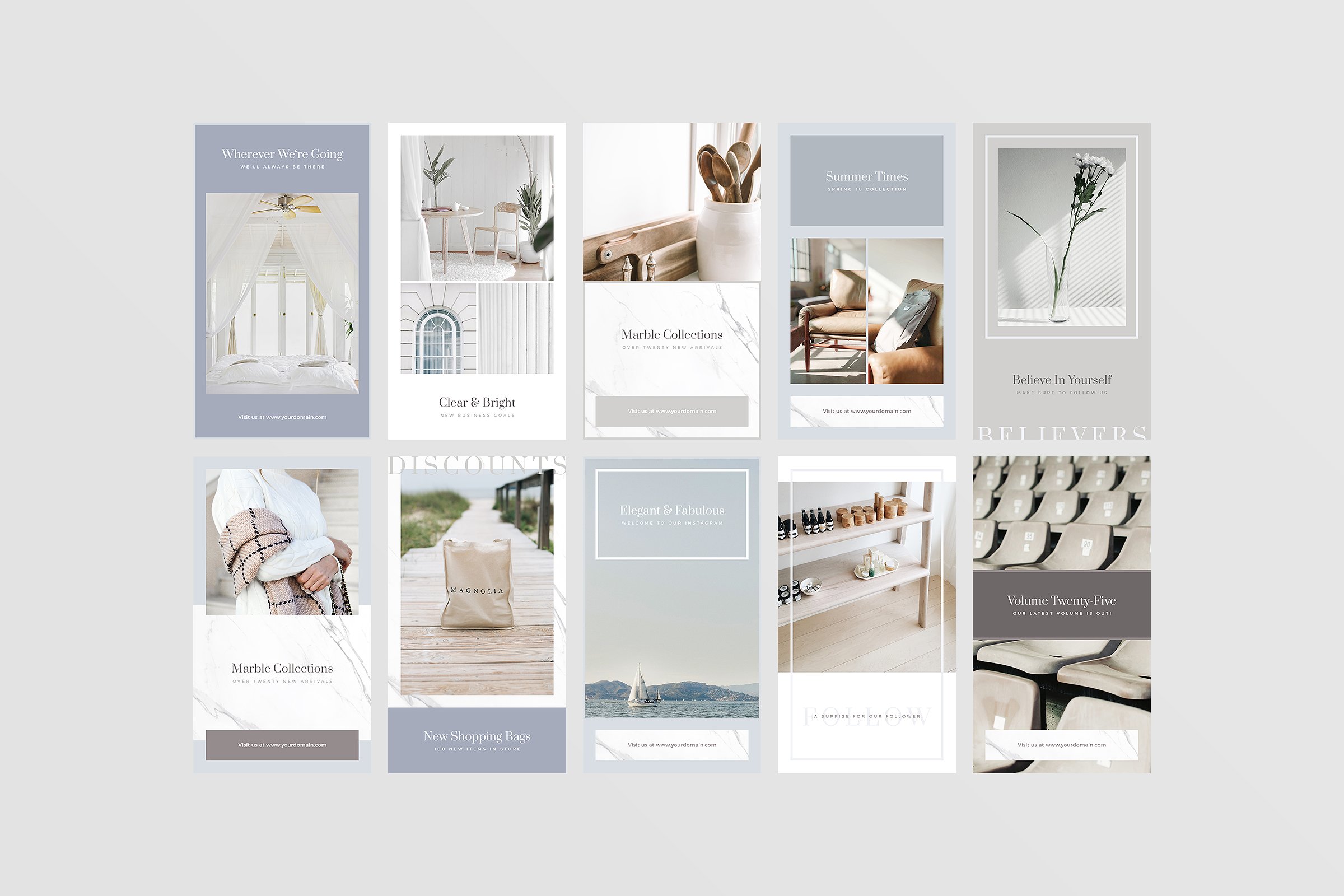 极简主义Instagram社交媒体故事模板素材库精选 Vienna Instagram Stories插图(7)