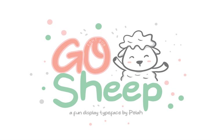 Go Sheep font插图 Go Sheep font插图