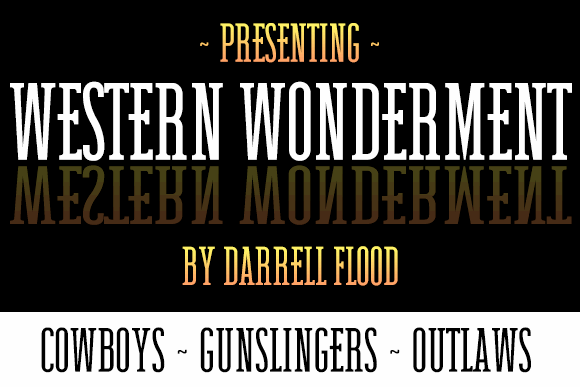Western Wonderment font插图 Western Wonderment font插图