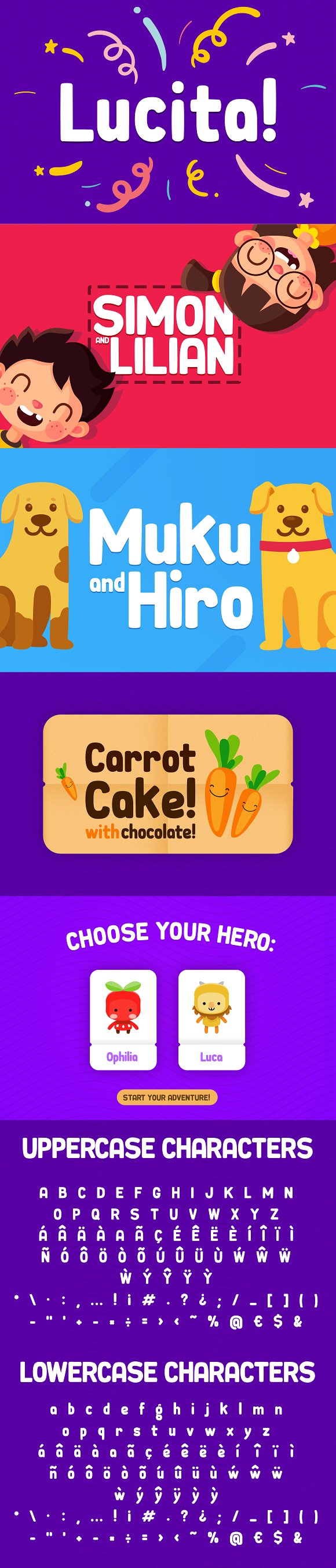 Lucita – Fun Sans Font插图1